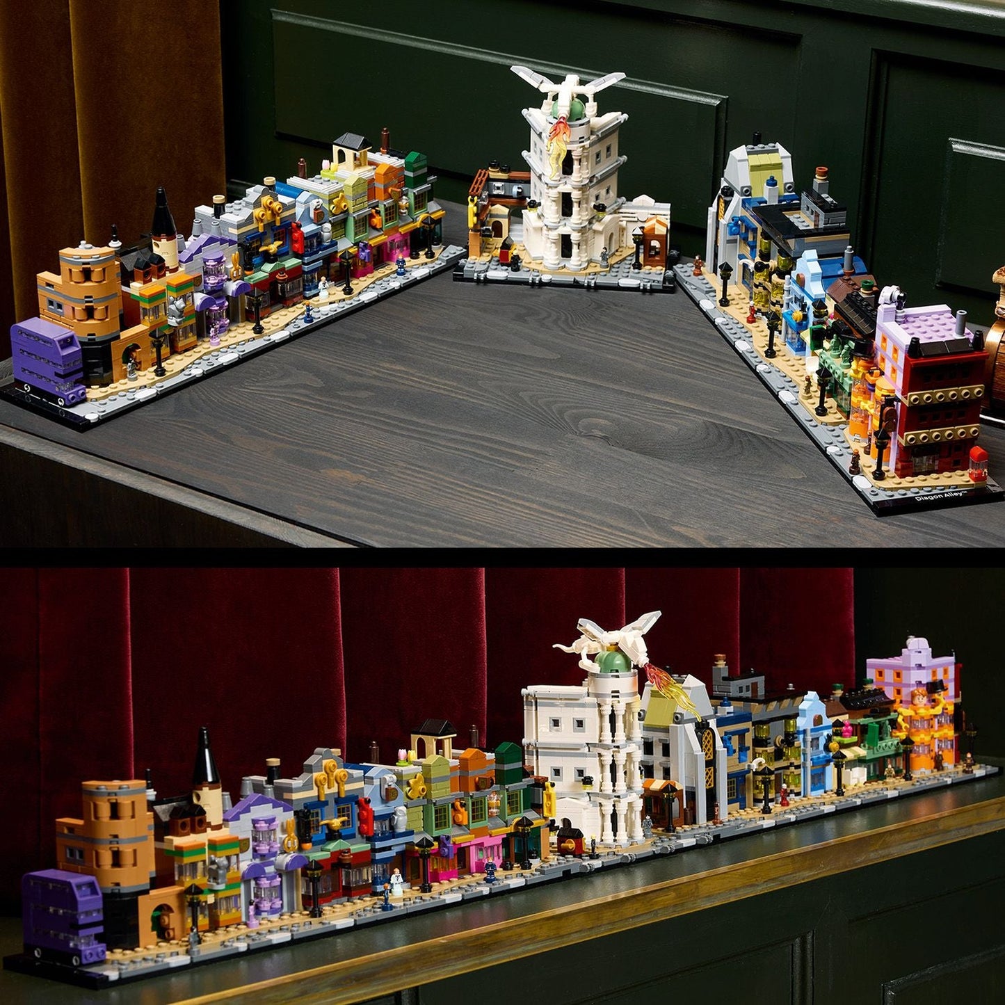 LEGO® Harry Potter™ Diagon Alley™ Wizarding Shops - Mô Hình Hẻm Xéo Phép Thuật Microscale - LEGO 76444 - Hình ảnh bổ sung 9