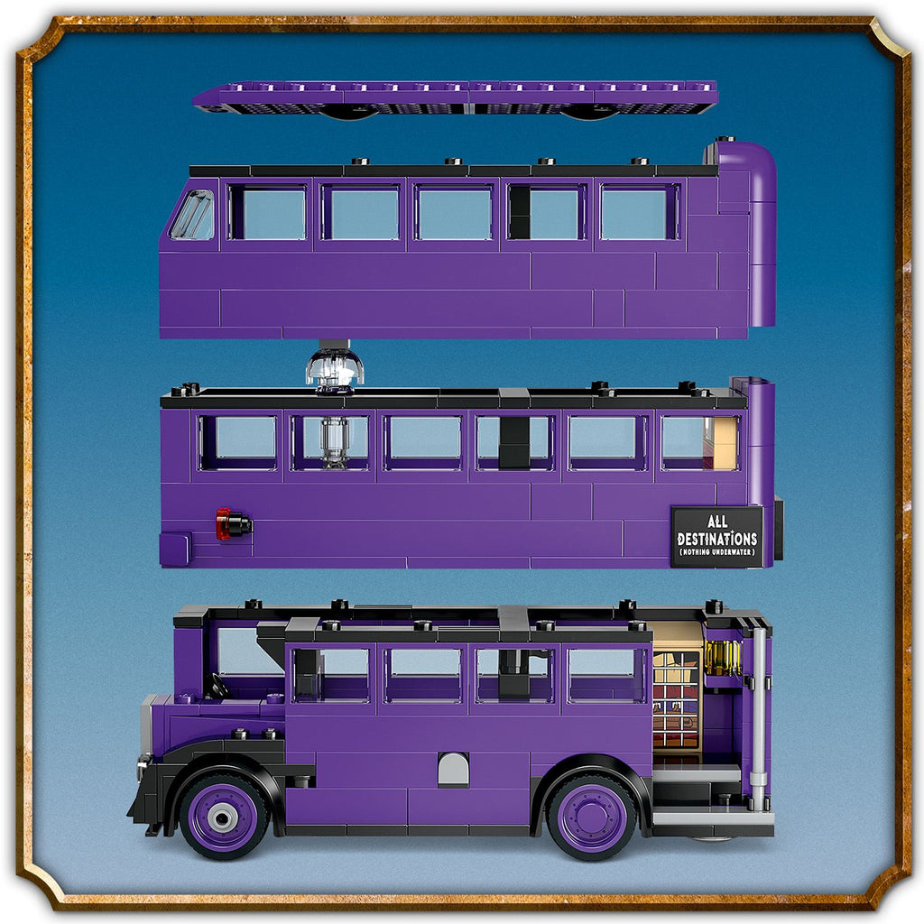 LEGO® Harry Potter™ Knight Bus™ Adventure - Đồ Chơi Lắp Ráp Xe Buýt Hiệp Sĩ LEGO 76446 - Hình ảnh bổ sung 6