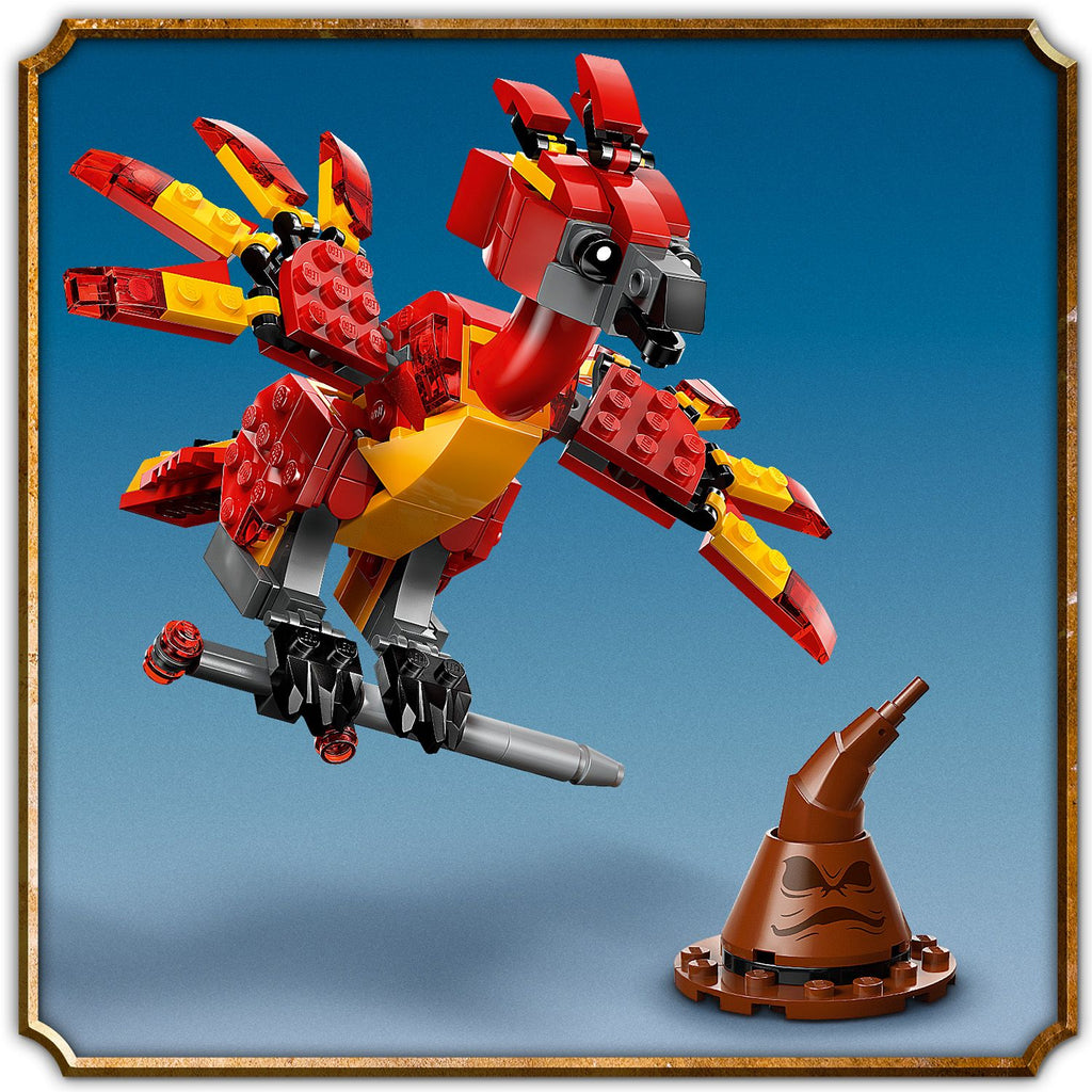 LEGO® Harry Potter™ Fawkes™: Dumbledores Phoenix - Mô hình Phượng hoàng Fawkes của Dumbledore - LEGO 76448 - Hình ảnh bổ sung 7