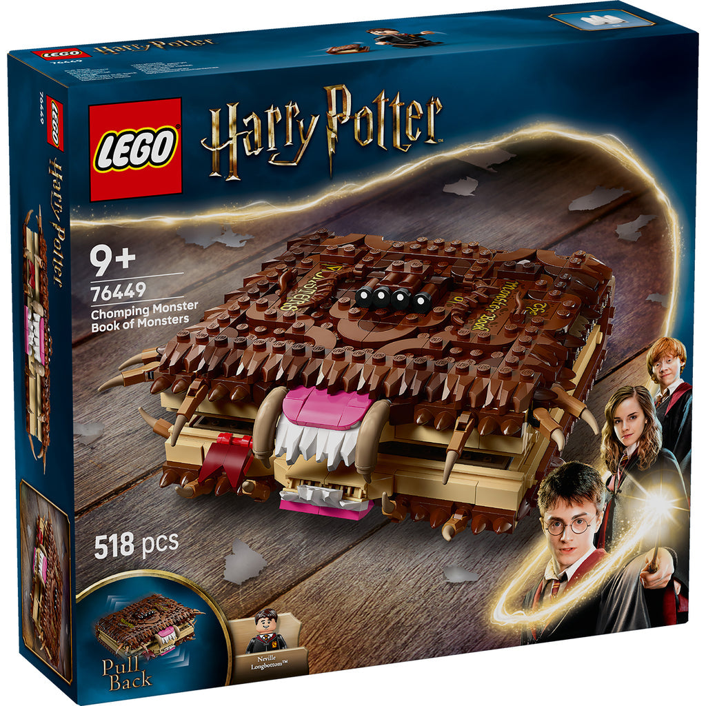 LEGO® Harry Potter™ Chomping Monster Book of Monsters - Đồ chơi lắp ráp Cuốn Sách Quái Vật - LEGO 76449 - Hình ảnh sản phẩm