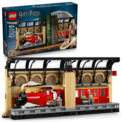 LEGO® Harry Potter™ Book Nook: Hogwarts™ Express - Mô hình kệ sách Tàu tốc hành Hogwarts - LEGO 76450