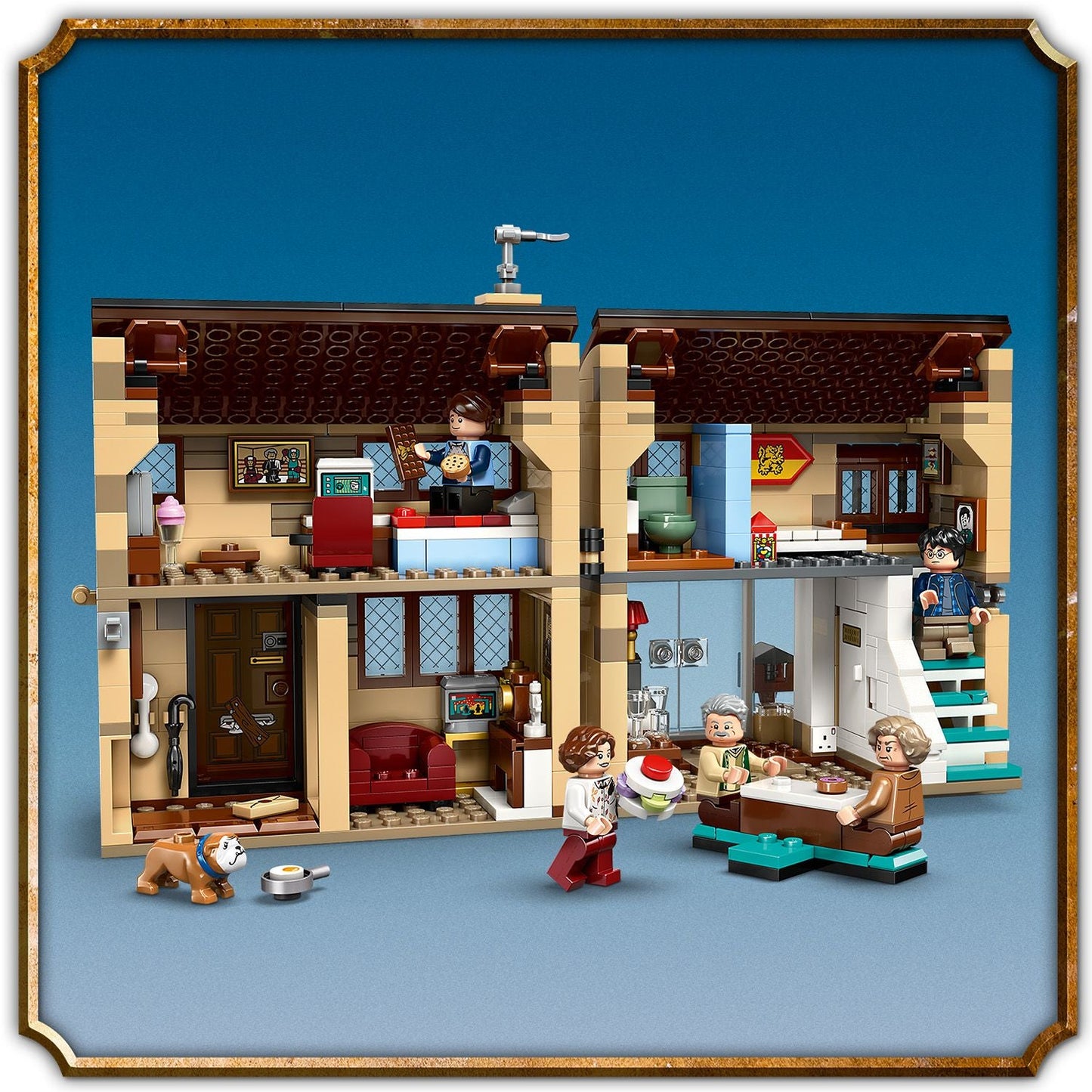 LEGO® Harry Potter™ Privet Drive: Aunt Marge's Visit - Bộ Lắp Ráp Nhà Dursley - LEGO 76451 - Hình ảnh bổ sung 6