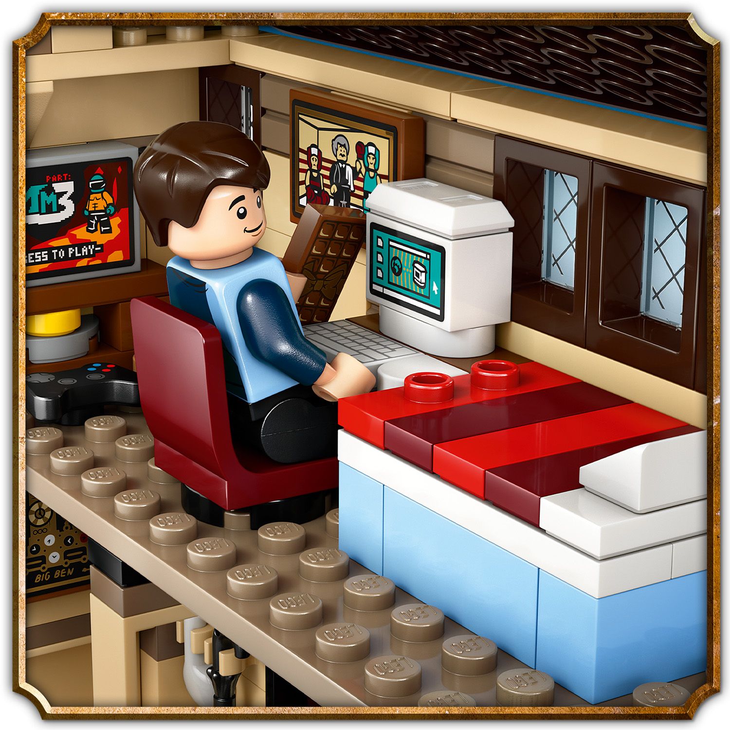 LEGO® Harry Potter™ Privet Drive: Aunt Marge's Visit - Bộ Lắp Ráp Nhà Dursley - LEGO 76451 - Hình ảnh bổ sung 7