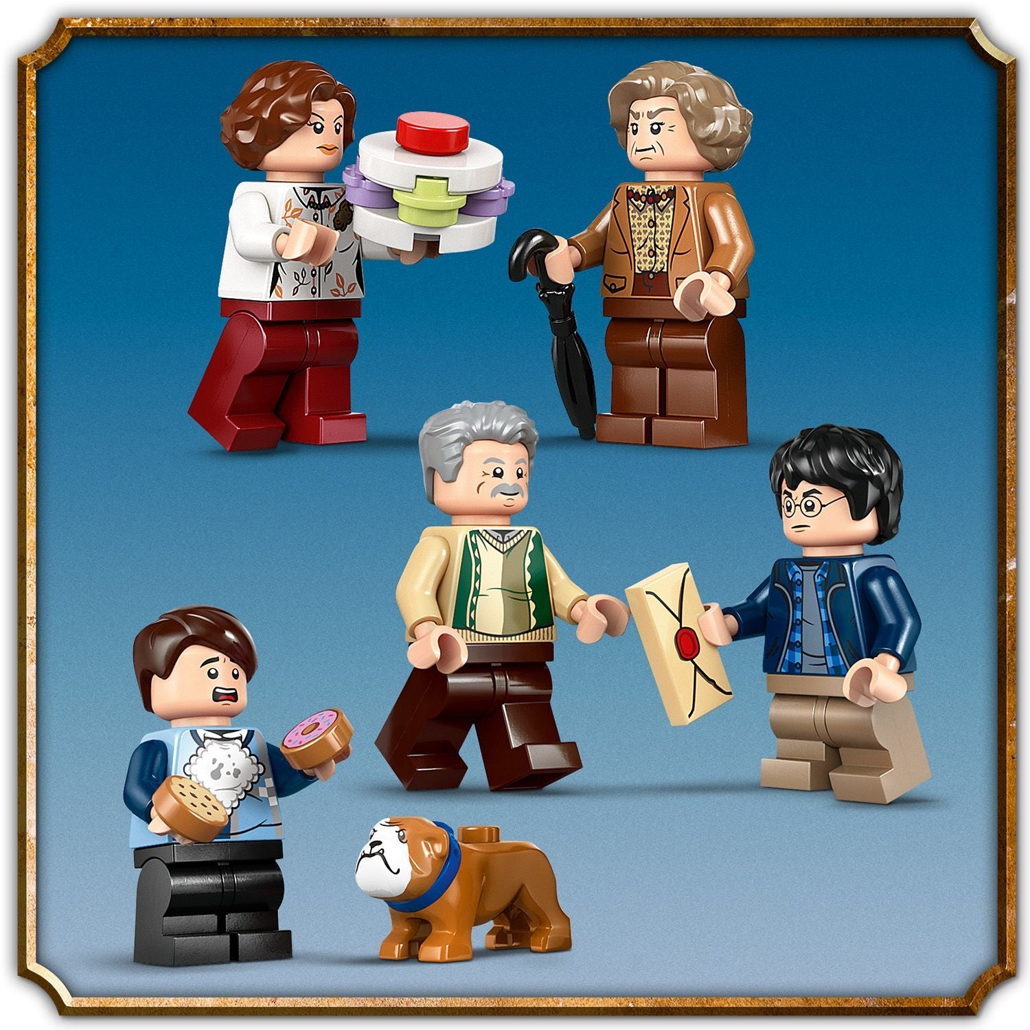 LEGO® Harry Potter™ Privet Drive: Aunt Marge's Visit - Bộ Lắp Ráp Nhà Dursley - LEGO 76451 LEGO - ảnh 2 - Building Sets
