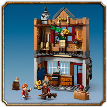LEGO® Harry Potter™ Quality Quidditch™ Supplies & Ice Cream - Bộ Lắp Ráp Hẻm Xéo Diagon Alley - LEGO 76452 - Hình ảnh bổ sung 7