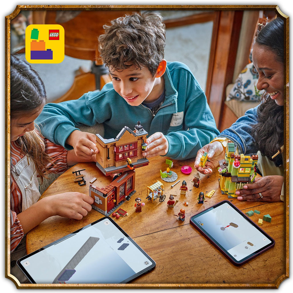 LEGO® Harry Potter™ Quality Quidditch™ Supplies & Ice Cream - Bộ Lắp Ráp Hẻm Xéo Diagon Alley - LEGO 76452 LEGO - ảnh 4 - LEG