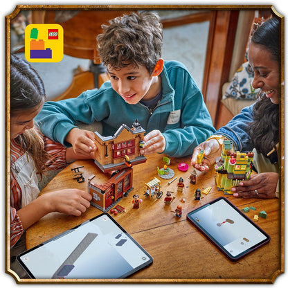 LEGO® Harry Potter™ Quality Quidditch™ Supplies & Ice Cream - Bộ Lắp Ráp Hẻm Xéo Diagon Alley - LEGO 76452 LEGO - ảnh 4 - LEG