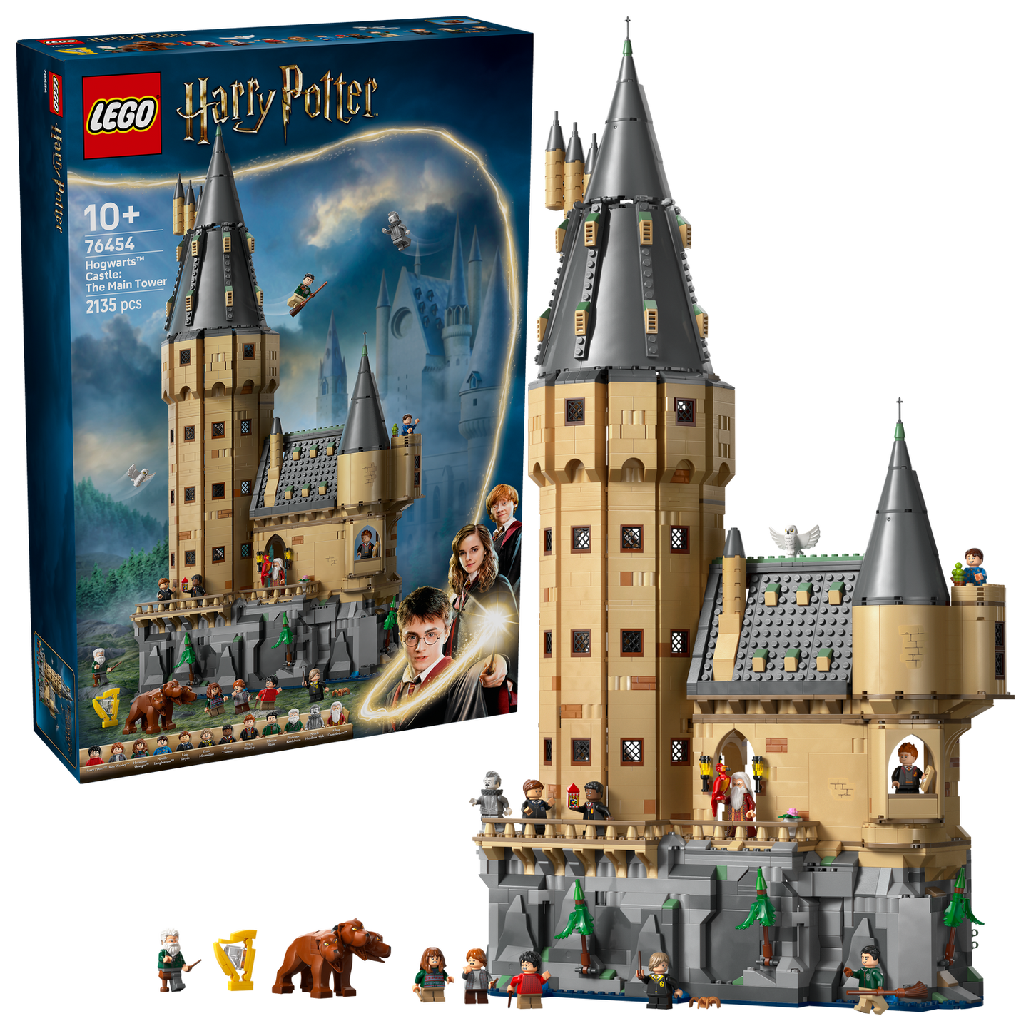 LEGO® Harry Potter™ Hogwarts™ Castle: The Main Tower - Bộ Đồ Chơi Lắp Ráp Lâu Đài Hogwarts: Tháp Chính LEGO 76454 LEGO - ảnh 