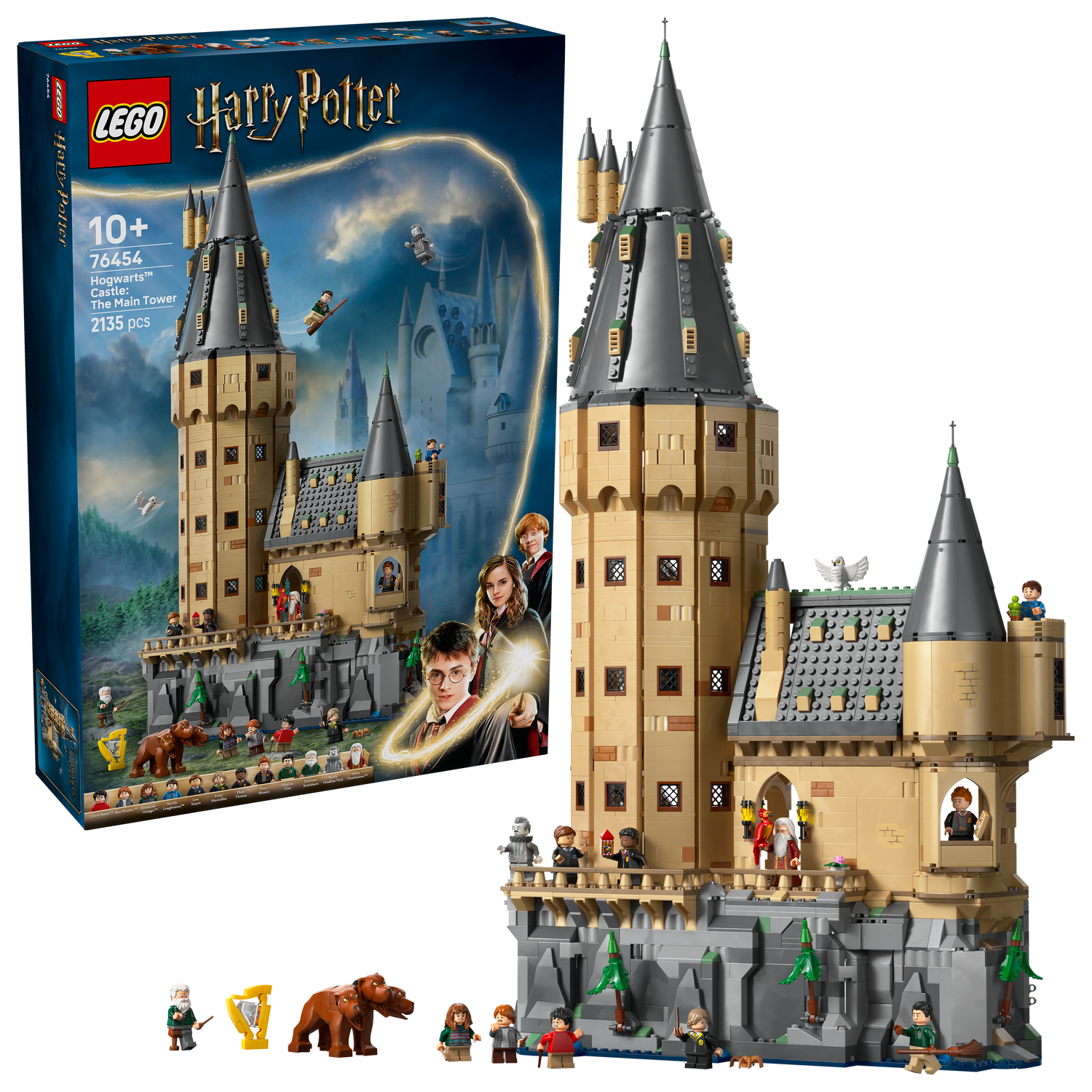 LEGO® Harry Potter™ Hogwarts™ Castle: The Main Tower - Bộ Đồ Chơi Lắp Ráp Lâu Đài Hogwarts: Tháp Chính LEGO 76454 LEGO - ảnh 