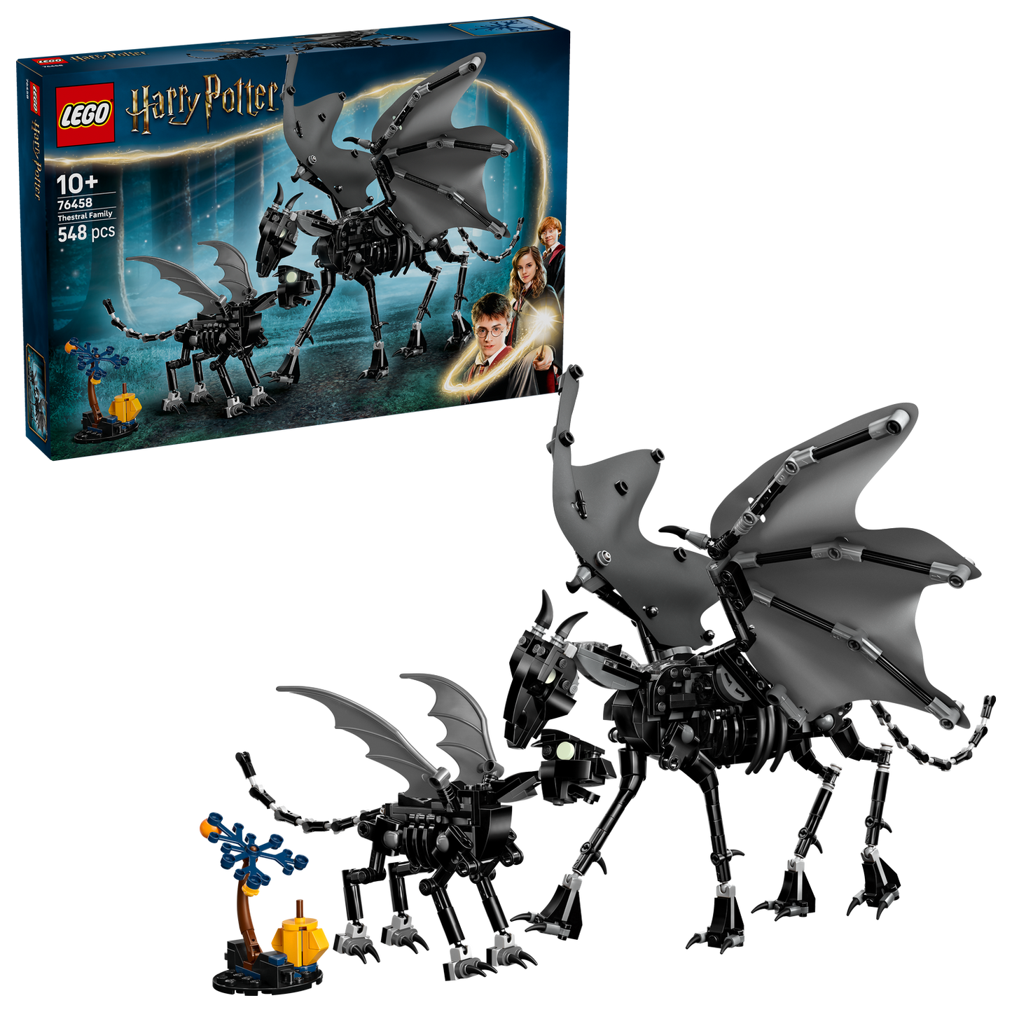 LEGO® Harry Potter™ Thestral Family - Mô hình gia đình Vọng Mã - LEGO 76458 LEGO - ảnh 2 - LEGO Harry Potter