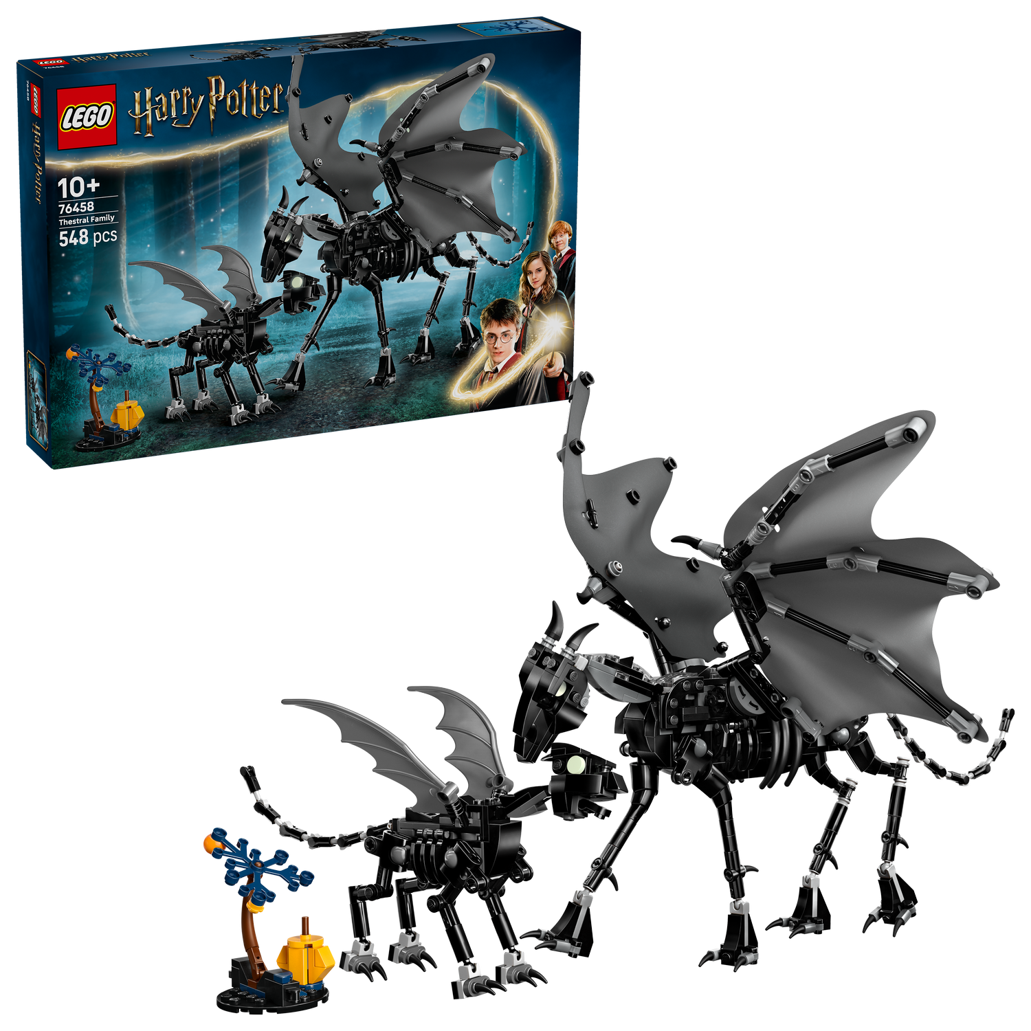LEGO® Harry Potter™ Thestral Family - Mô hình gia đình Vọng Mã - LEGO 76458 LEGO - ảnh 2 - LEGO Harry Potter