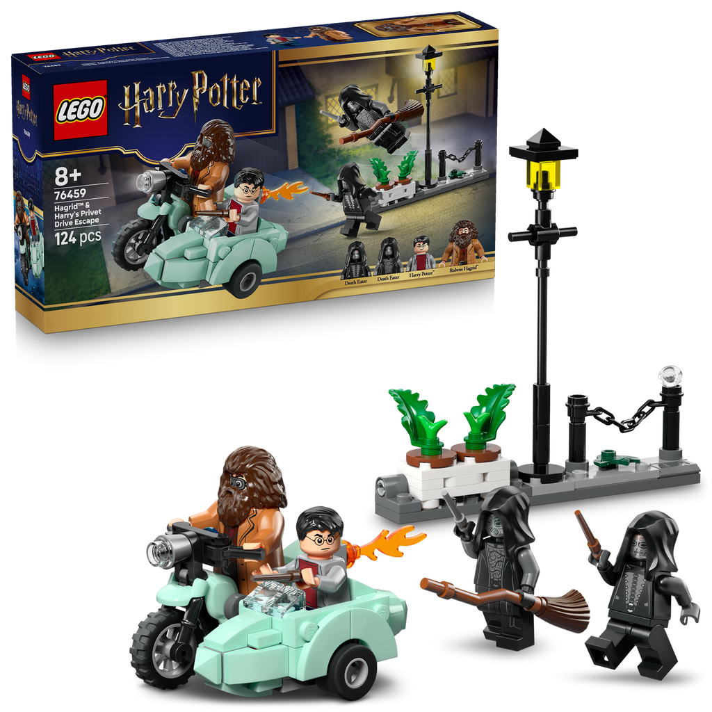LEGO® Harry Potter™ Hagrid™ & Harrys Privet Drive Escape - Đồ Chơi Lắp Ráp Mô Tô Bay - LEGO 76459 LEGO - ảnh 1 - LEGO Sets