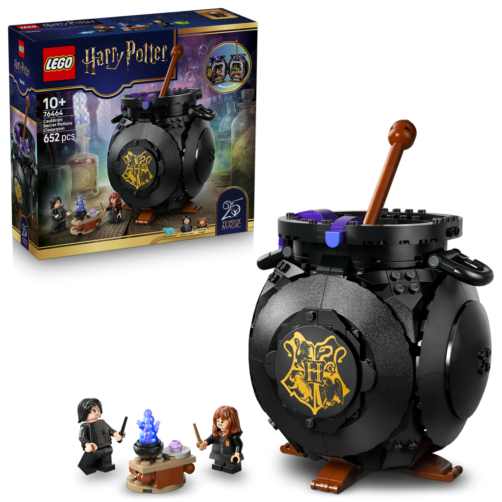 LEGO® Harry Potter™ Cauldron: Secret Potions Classroom - Bộ Lắp Ráp Lớp Học Độc Dược Bí Mật - LEGO 76464 LEGO - ảnh 2 - Lego