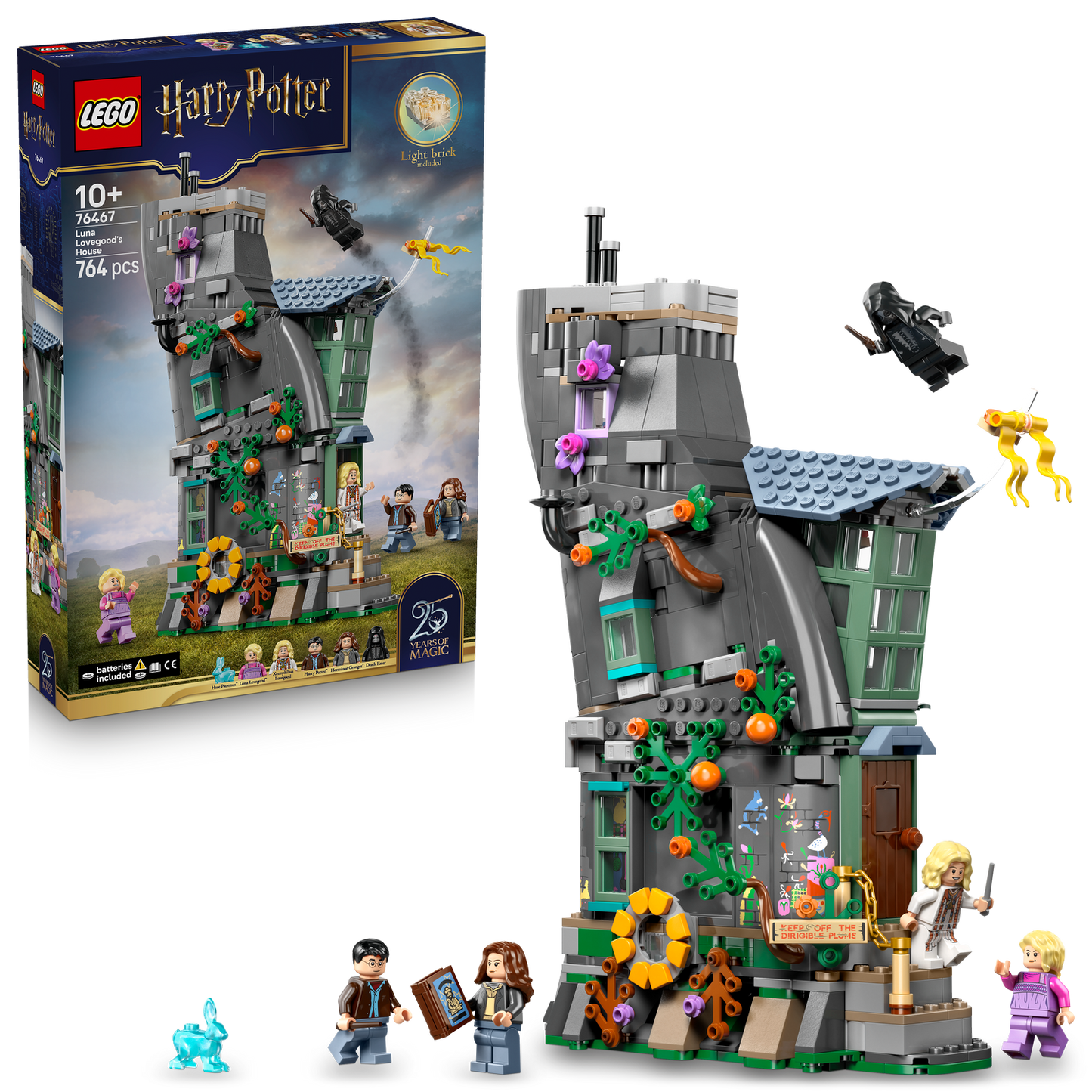 LEGO® Harry Potter™ Luna Lovegoods House - Mô Hình Ngôi Nhà Luna Lovegood (76467) - Chính Hãng LEGO LEGO - ảnh 3 - LEGO Sets