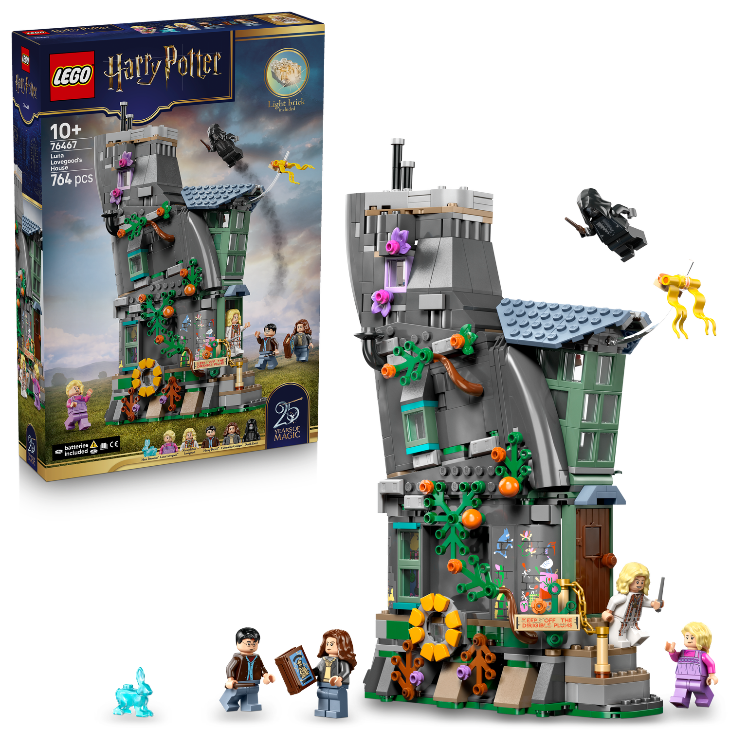 LEGO® Harry Potter™ Luna Lovegoods House - Mô Hình Ngôi Nhà Luna Lovegood (76467) - Chính Hãng LEGO LEGO - ảnh 3 - LEGO Sets