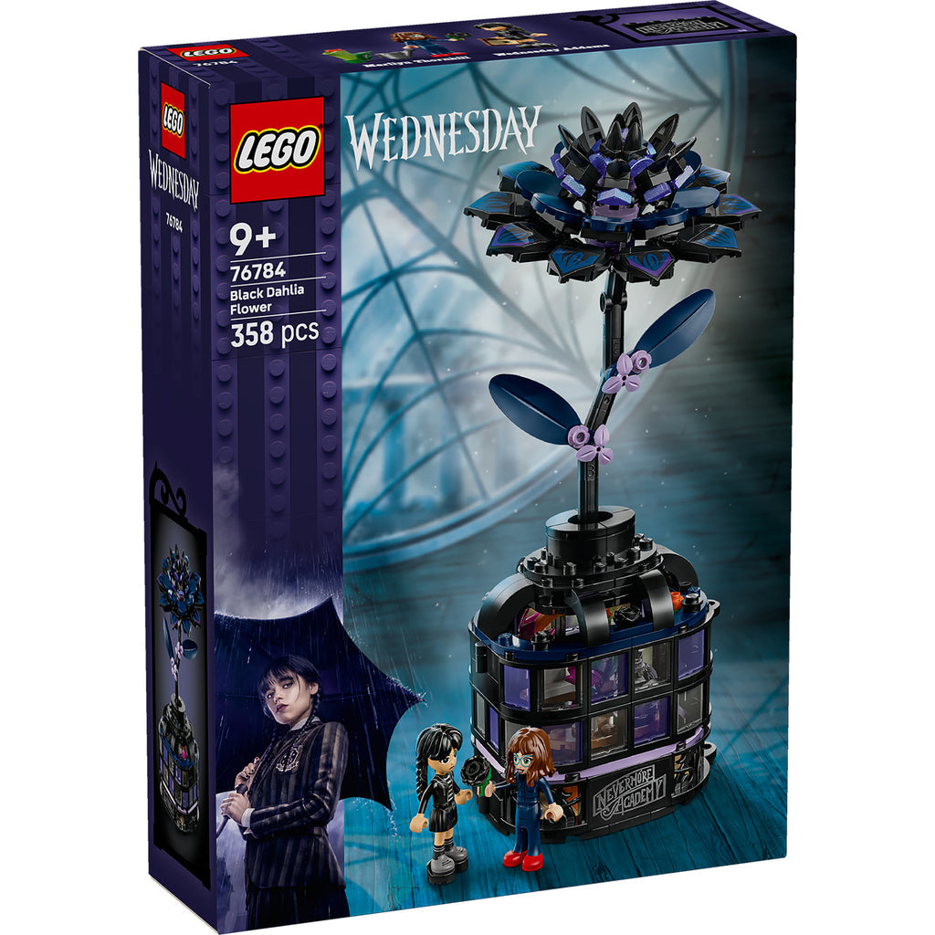 LEGO® Wednesday Black Dahlia Flower - Mô Hình Lắp Ráp Hoa Thược Dược Đen 76784 - Hình ảnh sản phẩm