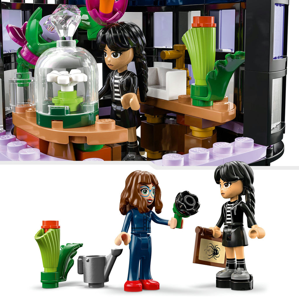 LEGO® Wednesday Black Dahlia Flower - Mô Hình Lắp Ráp Hoa Thược Dược Đen 76784 - Hình ảnh bổ sung 6
