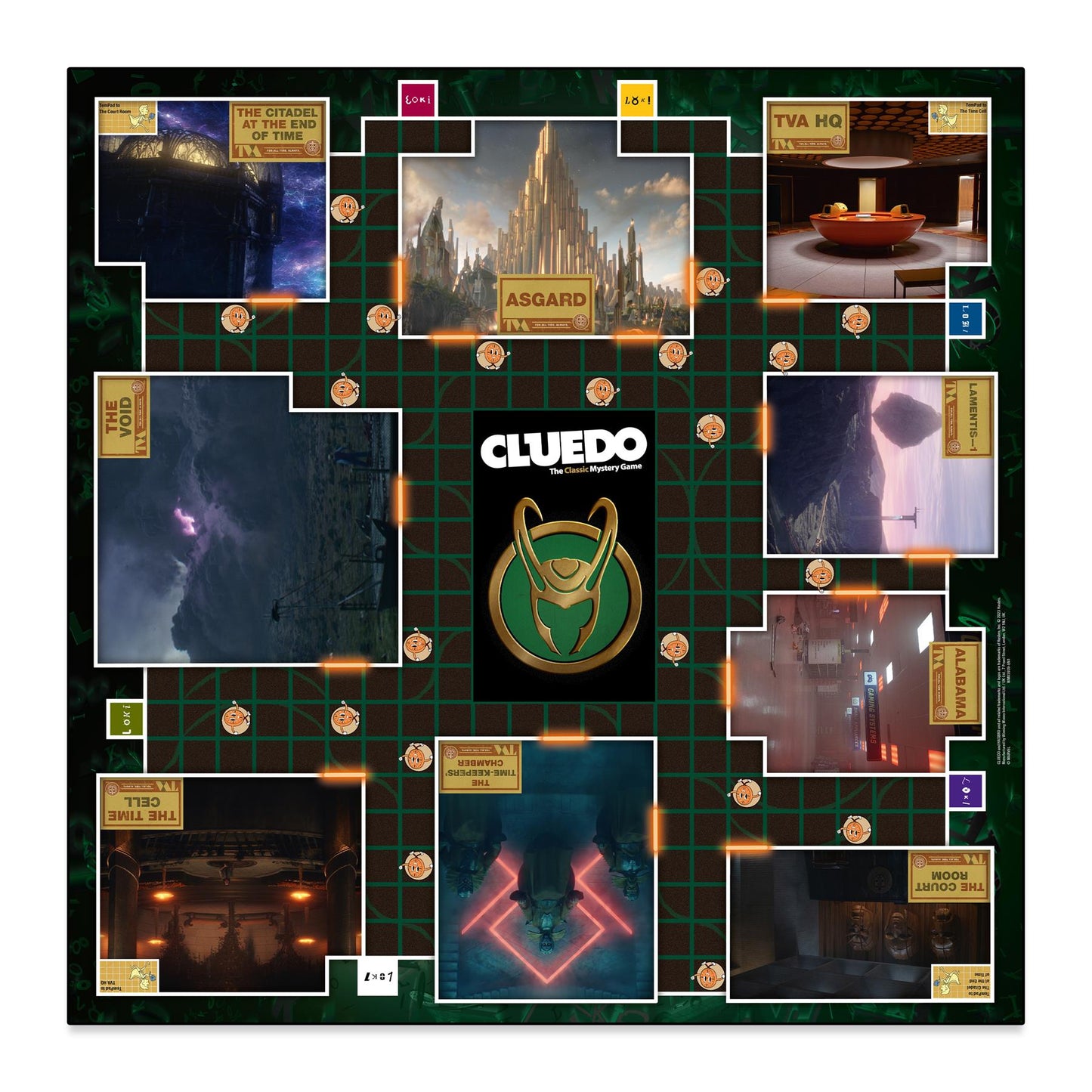 Loki Cluedo Mystery Board Game - Marvel Edition - Trò chơi thám tử - Winning Moves - Góc nhìn khác 3