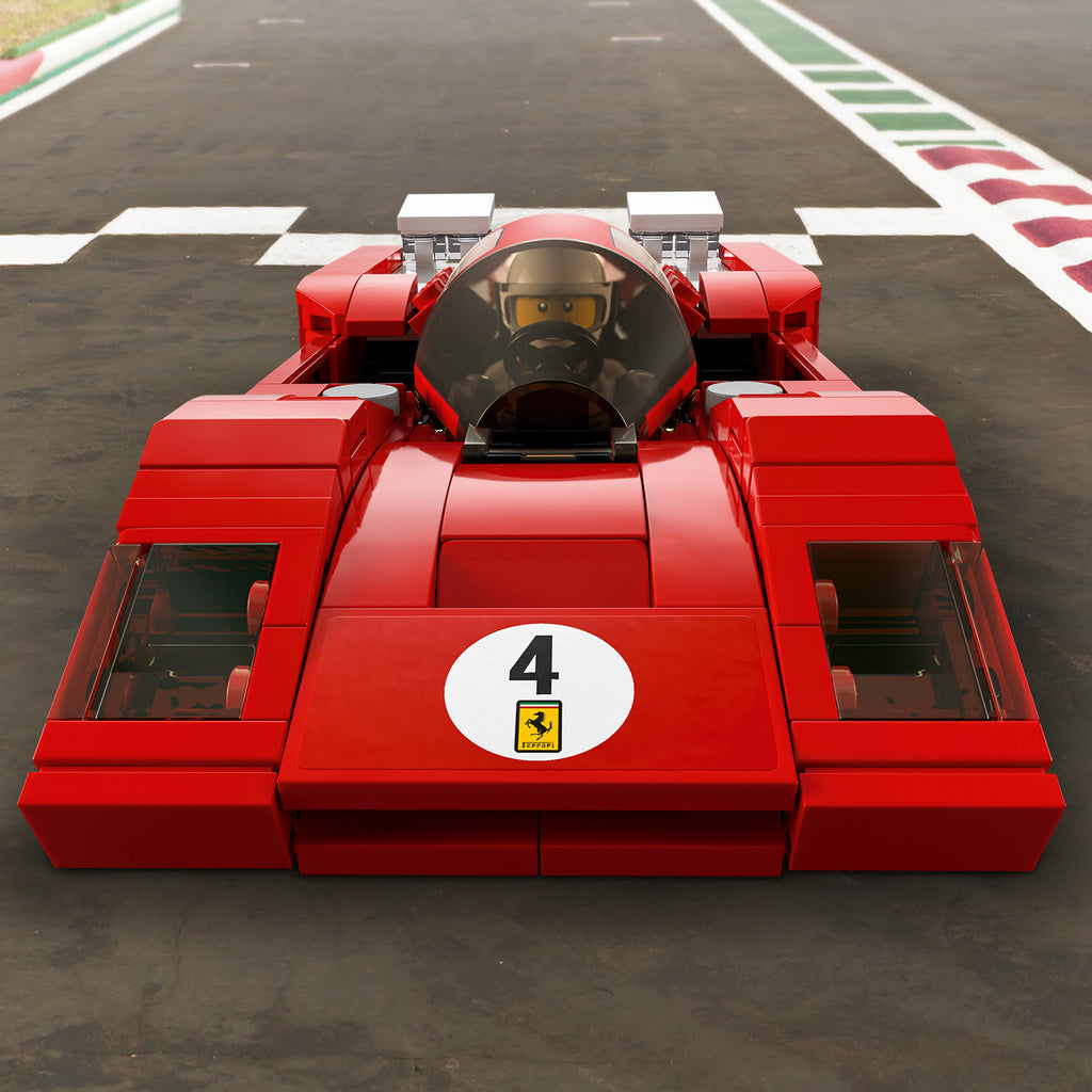 LEGO® Speed Champions 1970 Ferrari 512 M (76906) - Đồ chơi lắp ráp xe đua Ferrari cổ điển - Hình ảnh bổ sung 9