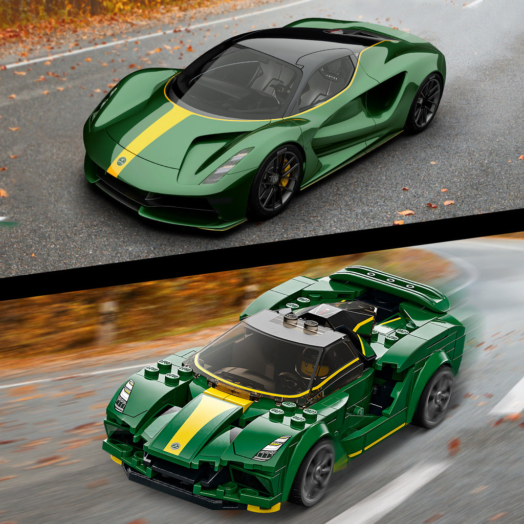 LEGO® Speed Champions Lotus Evija - Đồ Chơi Lắp Ráp Siêu Xe Điện Chính Hãng 76907 - Hình ảnh bổ sung 7