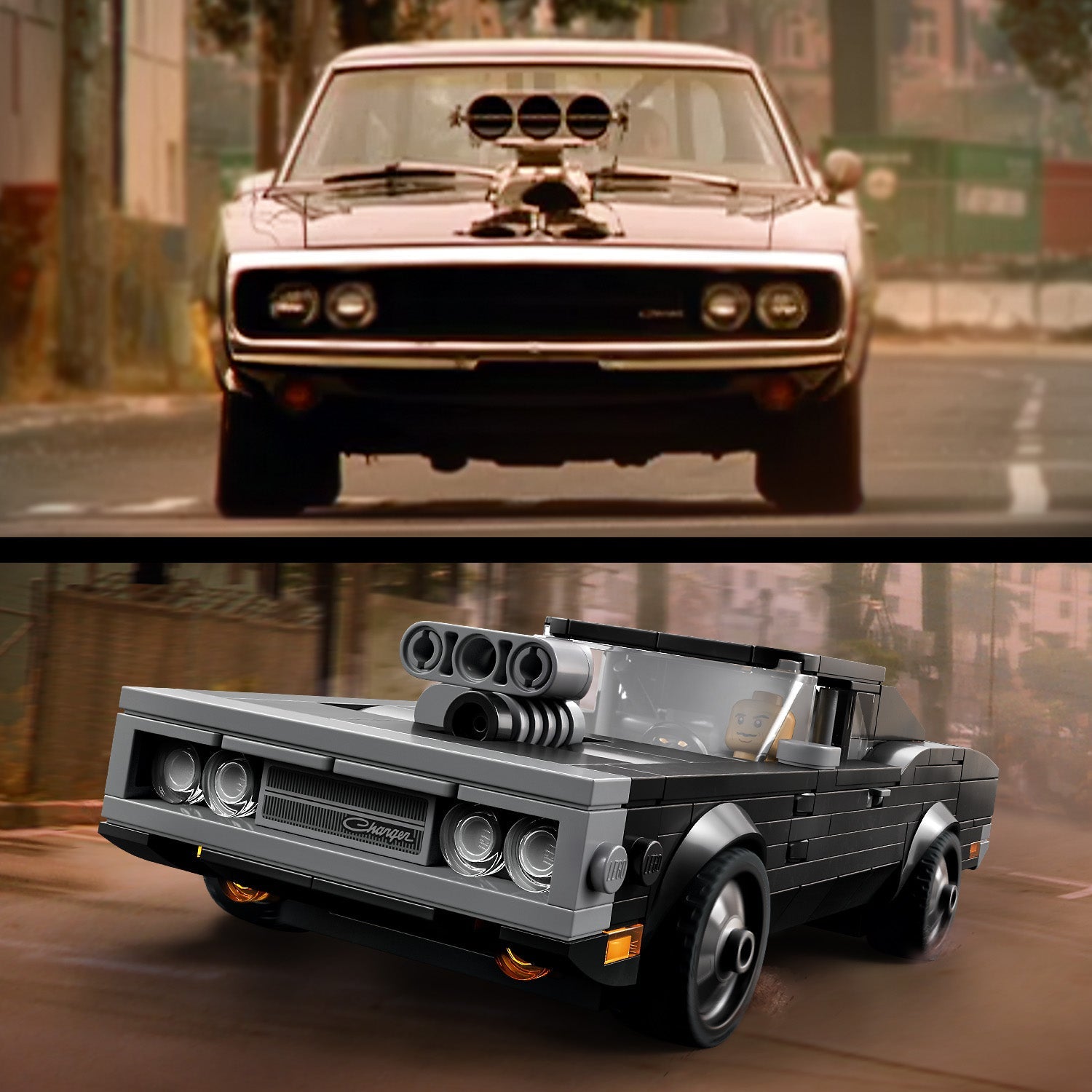 LEGO® Speed Champions Fast & Furious 1970 Dodge Charger R/T - Bộ Lắp Ráp Xe Mô Hình (76912) LEGO - ảnh 2 - LEGO Construction 