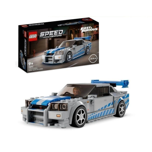 Đồ Chơi Lắp Ráp LEGO Speed Champions Siêu Xe Nissan Skyline GT-R (R34) 76917