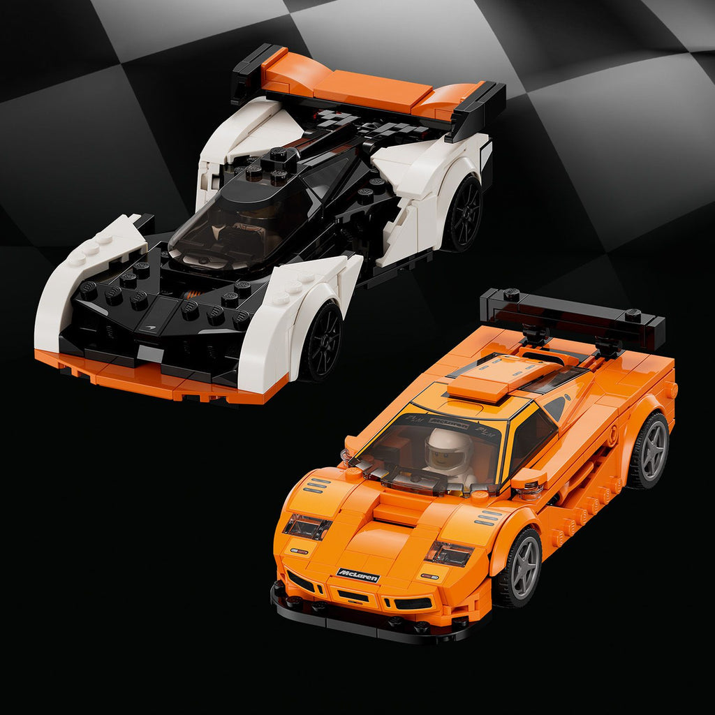 LEGO® Speed Champions McLaren Solus GT and F1 LM (76918) - Bộ Đồ Chơi Lắp Ráp Siêu Xe McLaren - LEGO LEGO - ảnh 2 - Lego