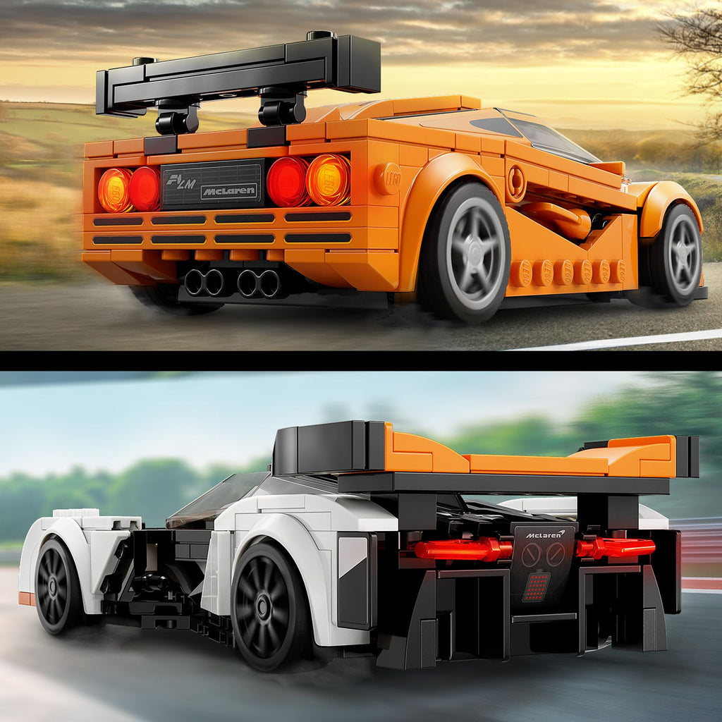 LEGO® Speed Champions McLaren Solus GT and F1 LM (76918) - Bộ Đồ Chơi Lắp Ráp Siêu Xe McLaren - LEGO LEGO - ảnh 3 - Lego