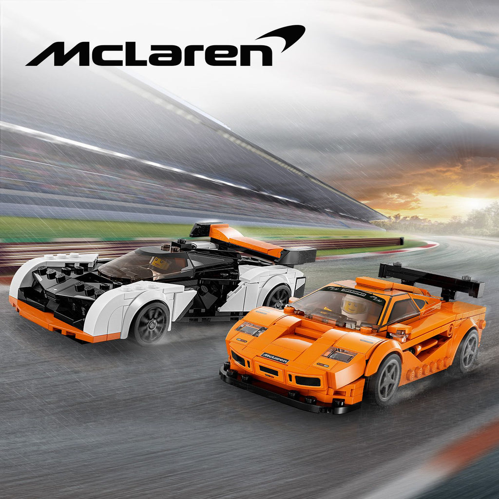 LEGO® Speed Champions McLaren Solus GT and F1 LM (76918) - Bộ Đồ Chơi Lắp Ráp Siêu Xe McLaren - LEGO LEGO - ảnh 5 - Lego