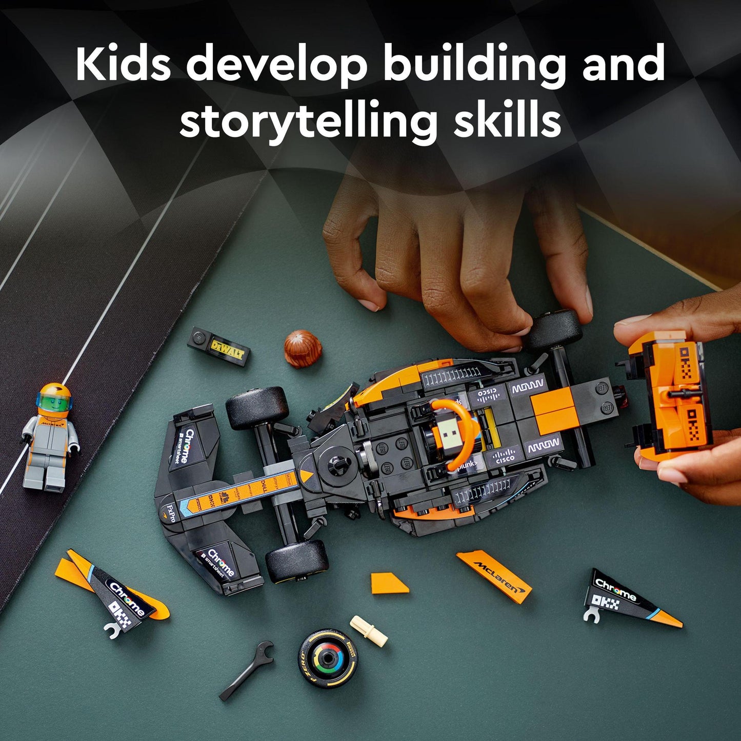 Đồ chơi lắp ráp Siêu xe McLaren F1 LEGO SPEED CHAMPIONS 76919