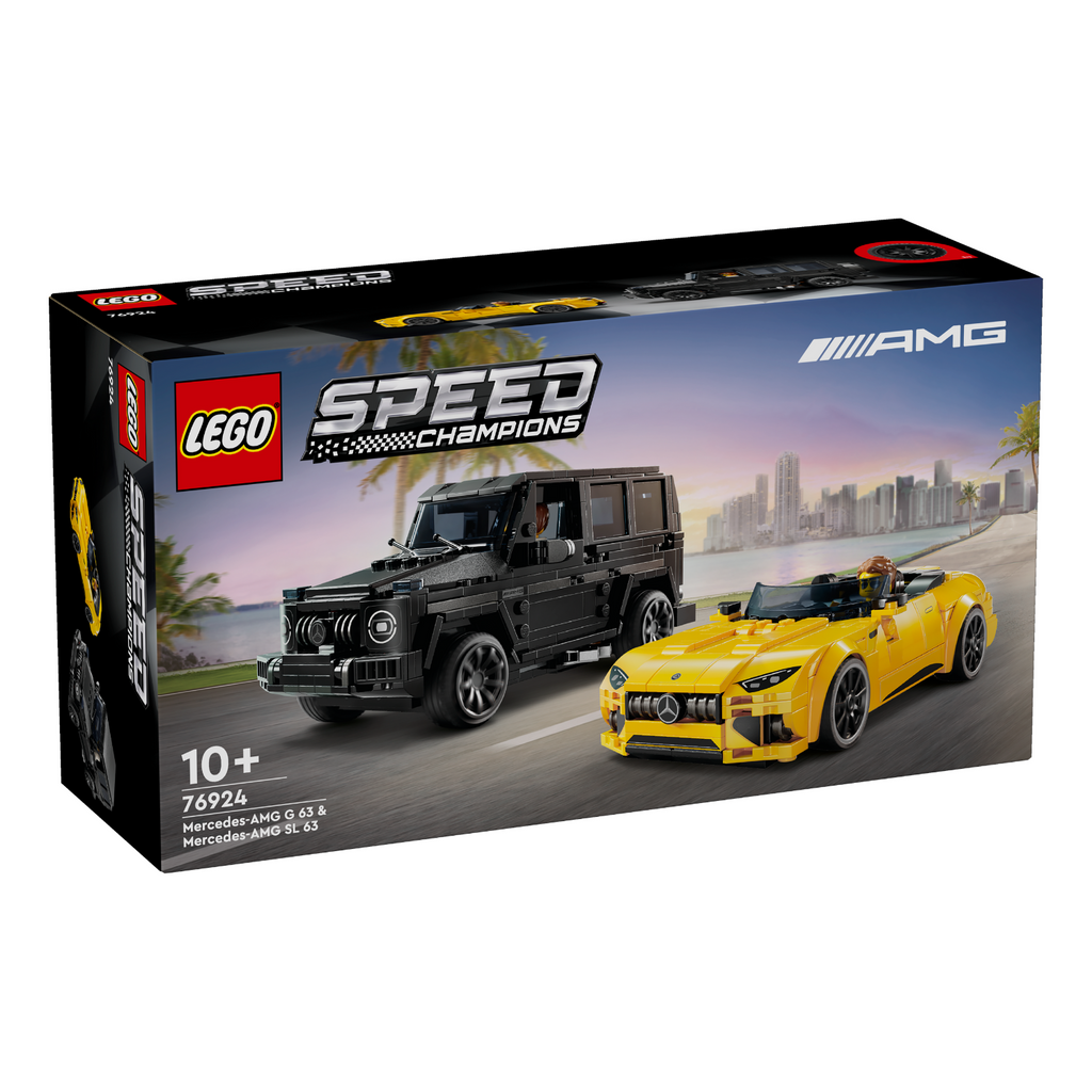 LEGO® Speed Champions Mercedes-AMG G 63 & Mercedes-AMG SL 63 - Bộ Lắp Ráp Xe Mô Hình 76924 - Hình ảnh sản phẩm