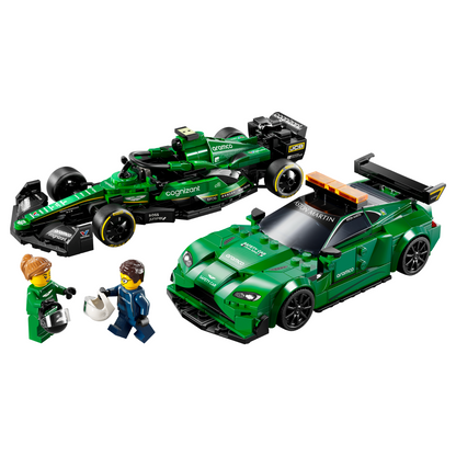 LEGO® Speed Champions Aston Martin Safety Car & AMR23 - Bộ Đồ Chơi Lắp Ráp Xe Đua F1 - LEGO 76925 - Hình ảnh chi tiết 2