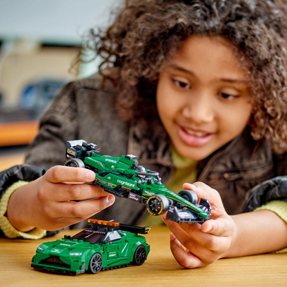 LEGO® Speed Champions Aston Martin Safety Car & AMR23 - Bộ Đồ Chơi Lắp Ráp Xe Đua F1 - LEGO 76925 - Hình ảnh bổ sung 4