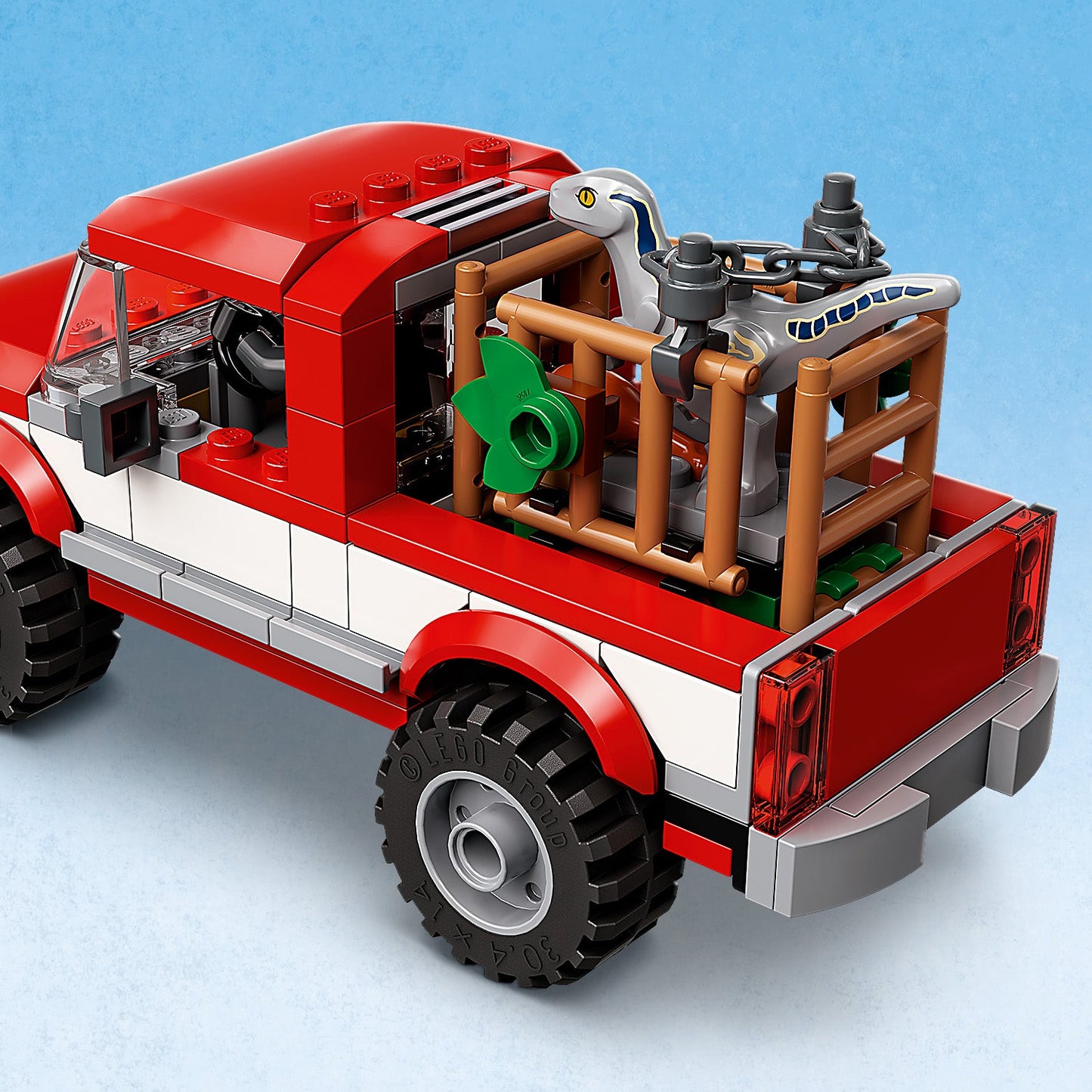 LEGO® Jurassic World Blue & Beta Velociraptor Capture Đồ Chơi Lắp Ráp Khủng Long LEGO 76946 - Hình ảnh bổ sung 8