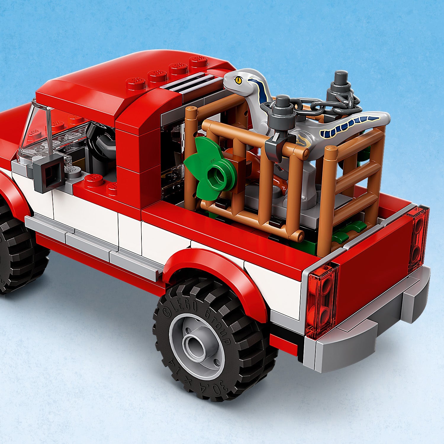 LEGO® Jurassic World Blue & Beta Velociraptor Capture Đồ Chơi Lắp Ráp Khủng Long LEGO 76946 - Hình ảnh bổ sung 8