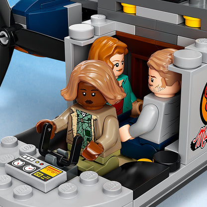 LEGO® Jurassic World Quetzalcoatlus Plane Ambush - Đồ chơi lắp ráp Máy bay & Khủng long - LEGO 76947 - Hình ảnh bổ sung 9