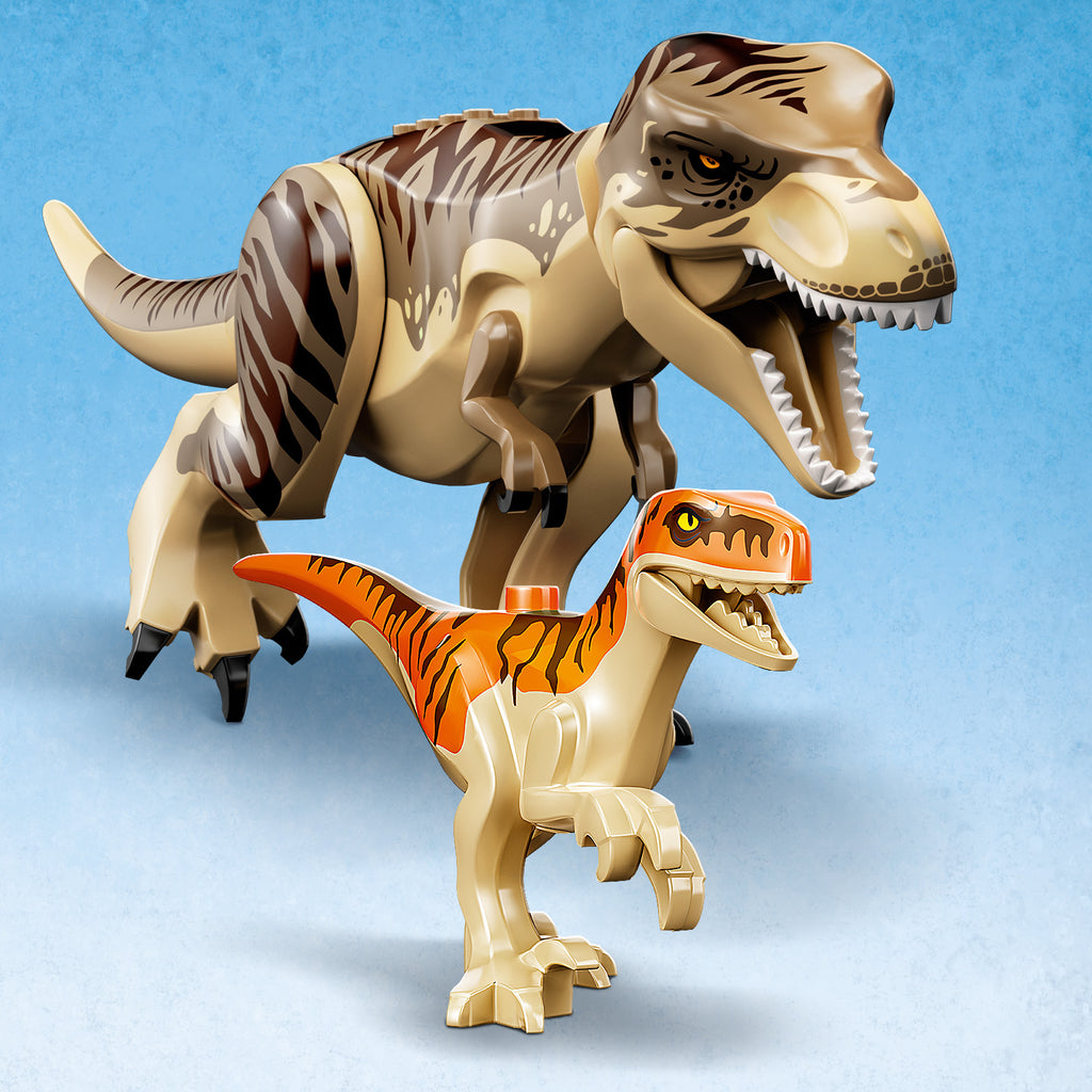 LEGO® Jurassic World T. rex & Atrociraptor Dinosaur Breakout - Đồ Chơi Lắp Ráp Khủng Long 76948 - LEGO