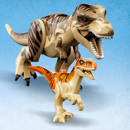 LEGO® Jurassic World T. rex & Atrociraptor Dinosaur Breakout - Đồ Chơi Lắp Ráp Khủng Long 76948 - LEGO
