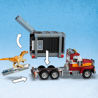 LEGO® Jurassic World T. rex & Atrociraptor Dinosaur Breakout - Đồ Chơi Lắp Ráp Khủng Long 76948 - LEGO