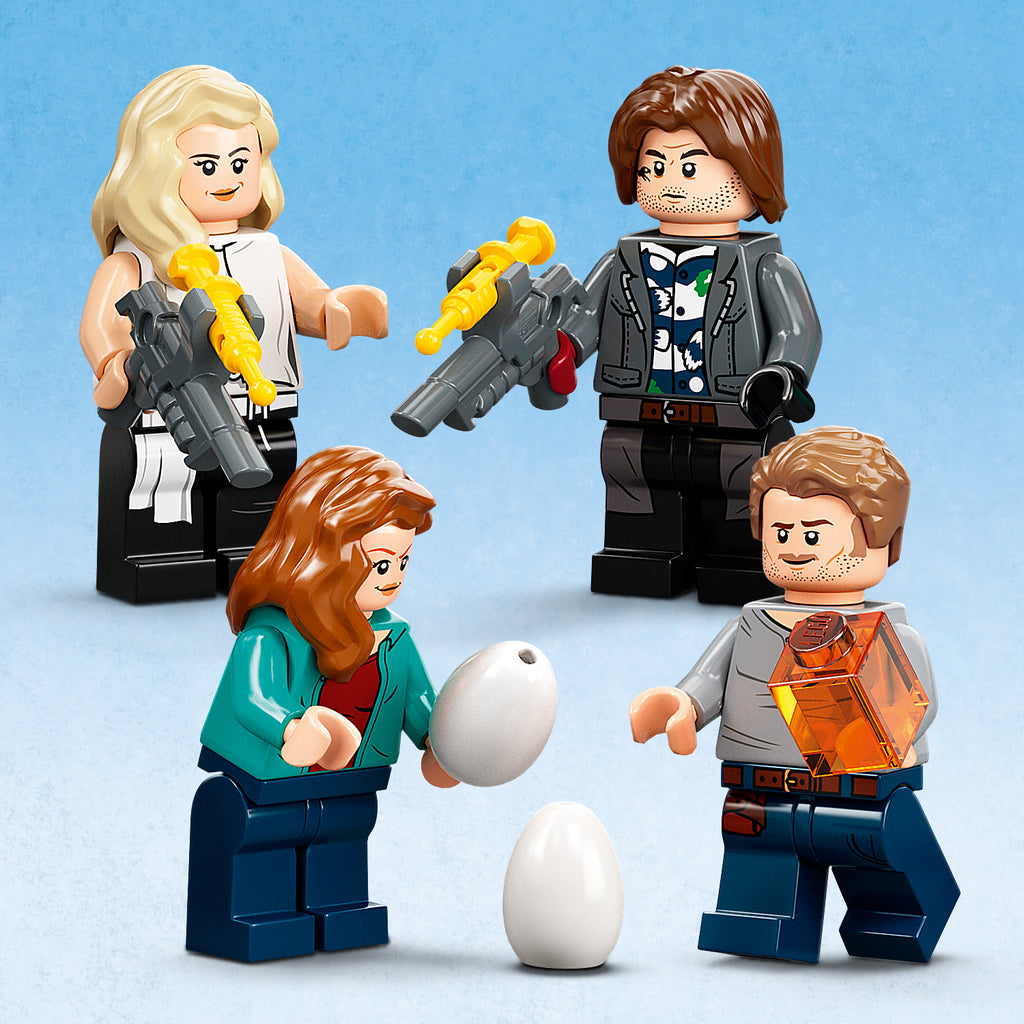 LEGO® Jurassic World T. rex & Atrociraptor Dinosaur Breakout - Đồ Chơi Lắp Ráp Khủng Long 76948 - LEGO
