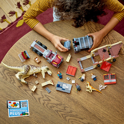 LEGO® Jurassic World T. rex & Atrociraptor Dinosaur Breakout - Đồ Chơi Lắp Ráp Khủng Long 76948 - LEGO LEGO - ảnh 9 - Lego