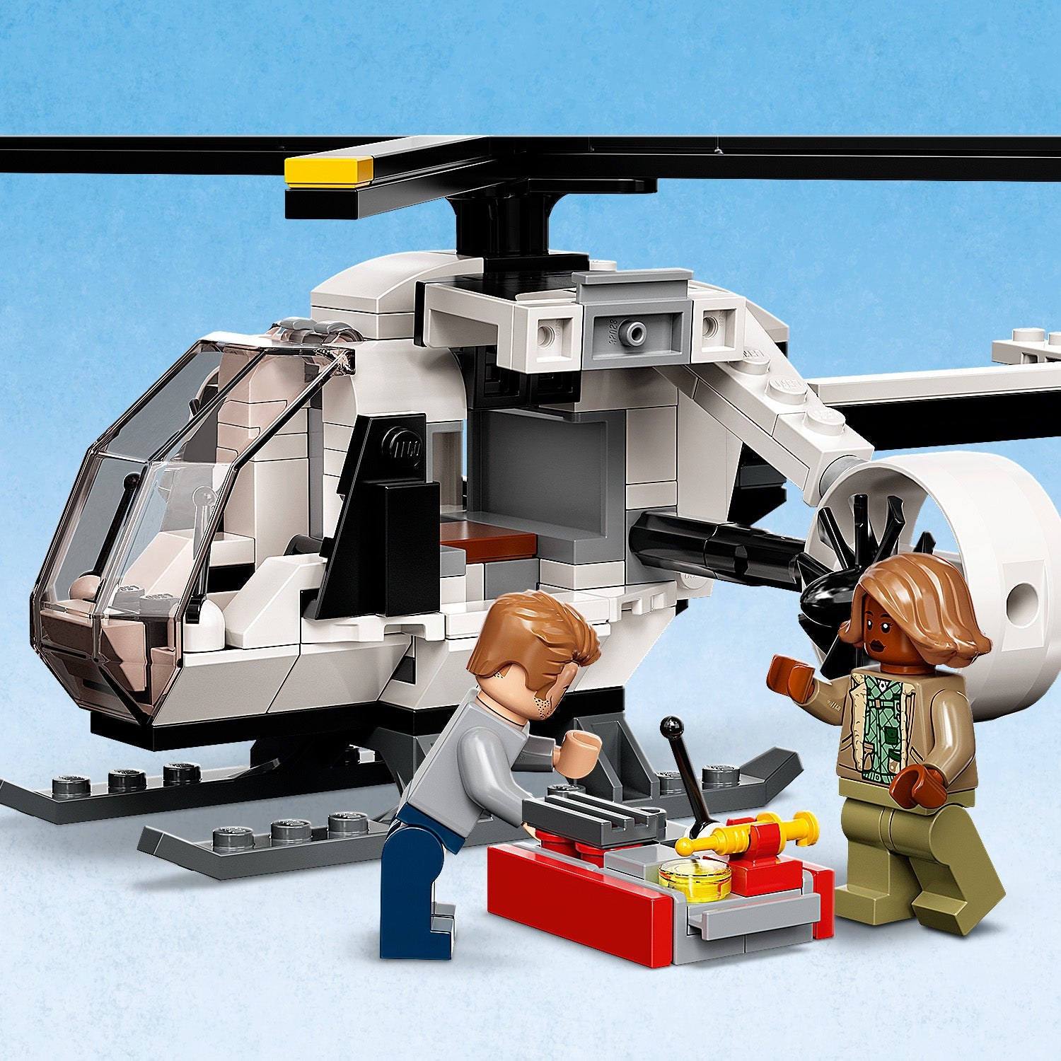 LEGO® Jurassic World Giganotosaurus and Therizinosaurus Attack - Bộ Đồ Chơi Lắp Ráp Khủng Long 76949 - LEGO LEGO - ảnh 2 - LE