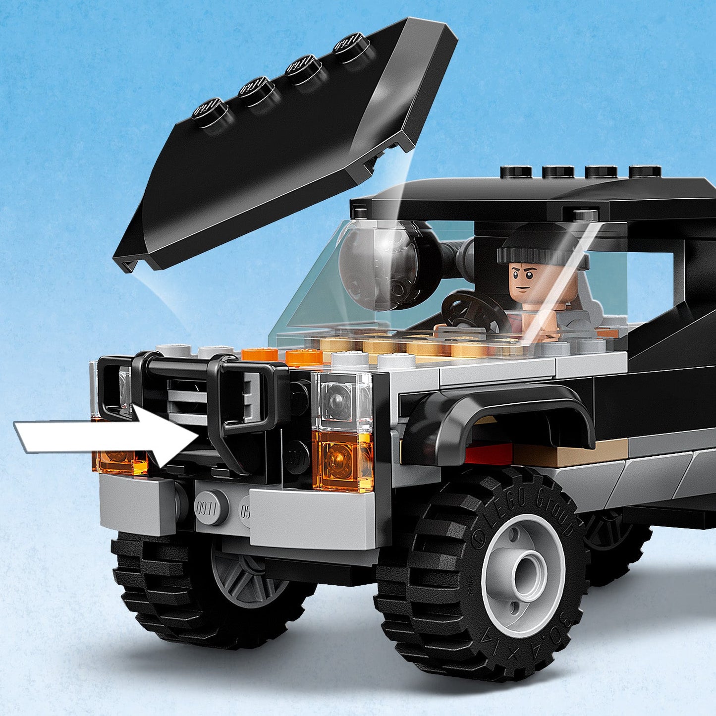 LEGO® Jurassic World Triceratops Pickup Truck Ambush - Bộ Lắp Ráp Xe Bán Tải Phục Kích Khủng Long - LEGO 76950 - Hình ảnh bổ sung 8