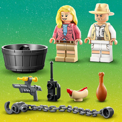 LEGO® Jurassic Park Velociraptor Escape - Đồ Chơi Lắp Ráp Khủng Long - LEGO 76957 - Hình ảnh bổ sung 8