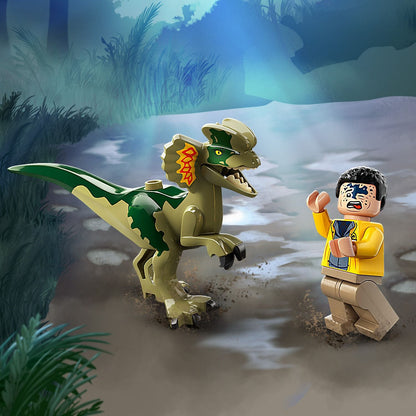 LEGO® Jurassic Park Dilophosaurus Ambush - Đồ Chơi Lắp Ráp Xe Jeep Và Khủng Long - LEGO 76958 - Hình ảnh bổ sung 6