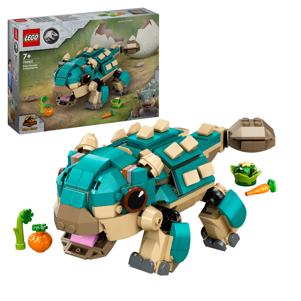 LEGO® Jurassic World™ Baby Bumpy: Ankylosaurus - Đồ chơi lắp ráp khủng long LEGO 76962 - Hình ảnh bổ sung 9