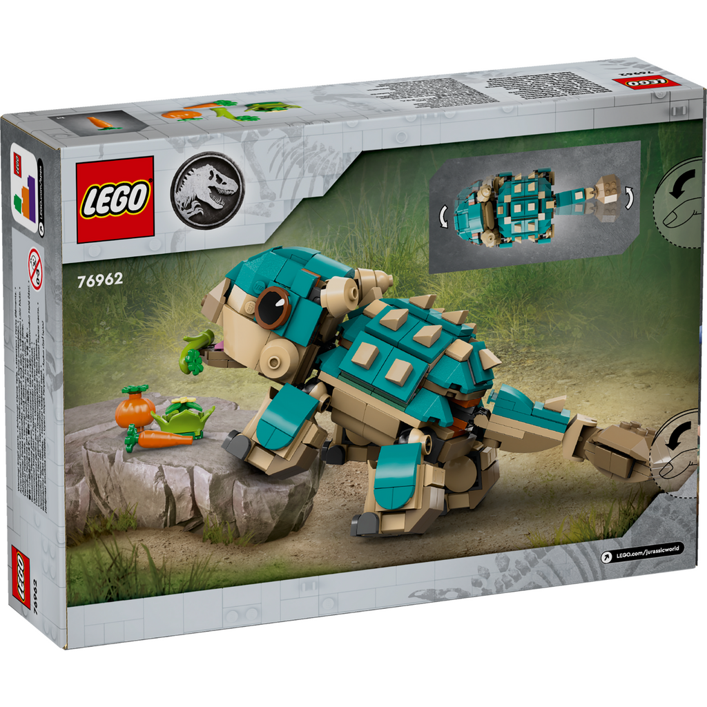 LEGO® Jurassic World™ Baby Bumpy: Ankylosaurus - Đồ chơi lắp ráp khủng long LEGO 76962 LEGO - Building Sets
