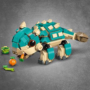 LEGO® Jurassic World™ Baby Bumpy: Ankylosaurus - Đồ chơi lắp ráp khủng long LEGO 76962 - Hình ảnh bổ sung 6