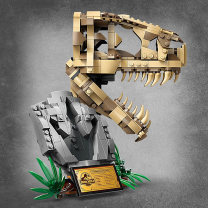 LEGO® Jurassic World™ Dinosaur Fossils: T. rex Skull - Đồ Chơi Lắp Ráp Mô Hình Đầu Lâu Khủng Long LEGO 76964 - Hình ảnh bổ sung 7