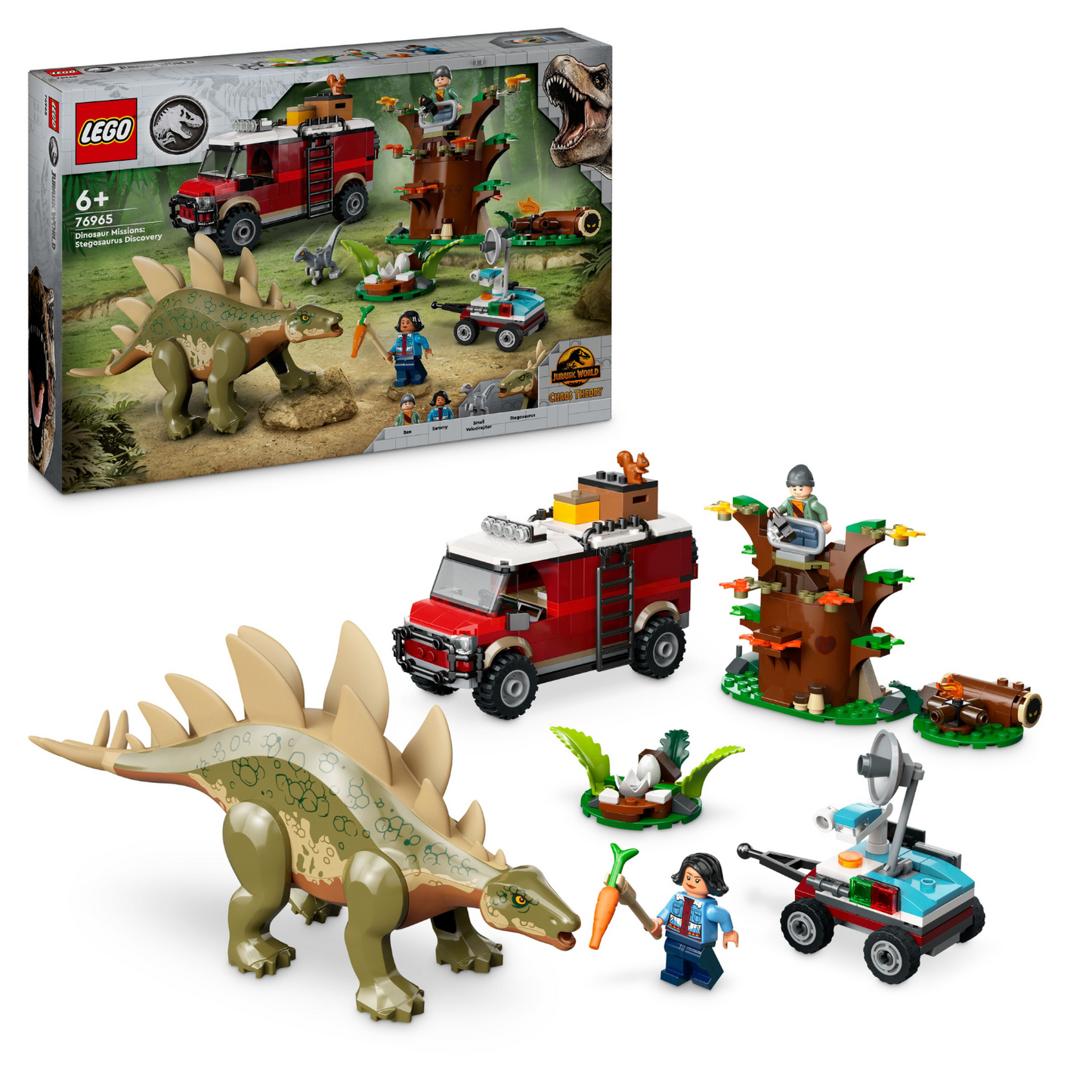 LEGO® Jurassic World™ Dinosaur Missions: Stegosaurus Discovery - Đồ chơi lắp ráp Khủng long (76965)